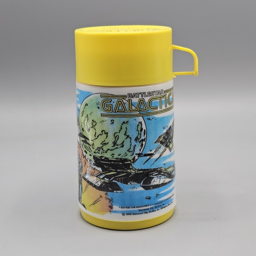 Vintage Aladdin Battlestar Galactica Thermos With Cup